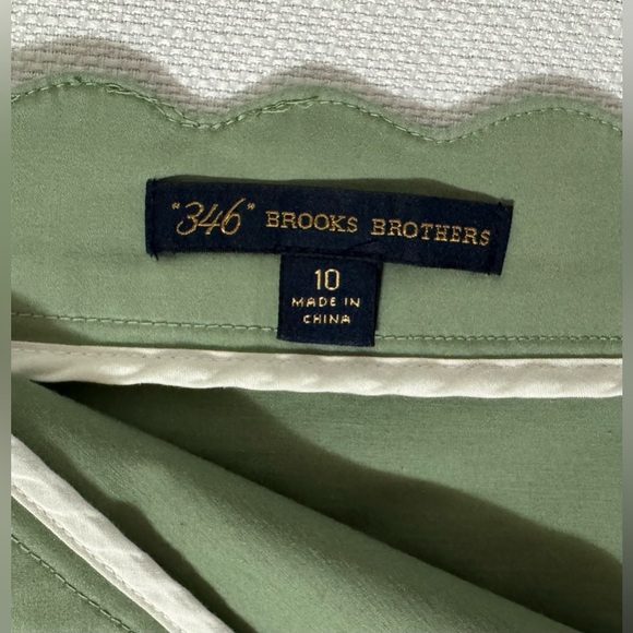 Brooks Brothers 346 Women’s Skirt Scalloped Pockets Short
Green Size 10 - Picture 6 of 12
